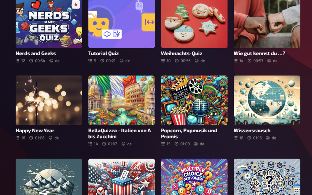 How to create a quiz