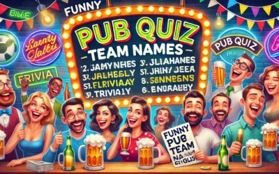 Lustige Pub Quiz Teamnamen