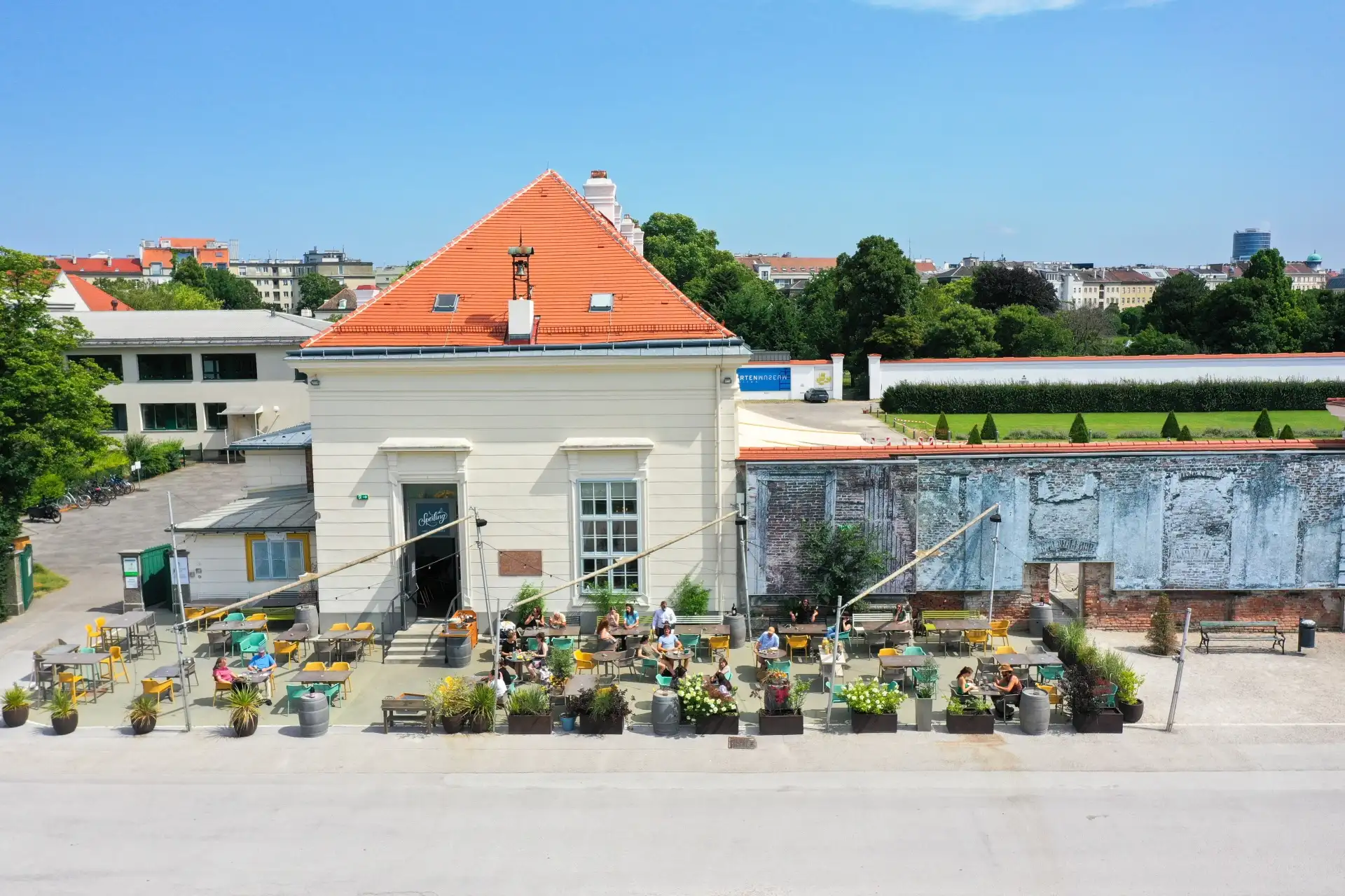 Sperling im Augarten