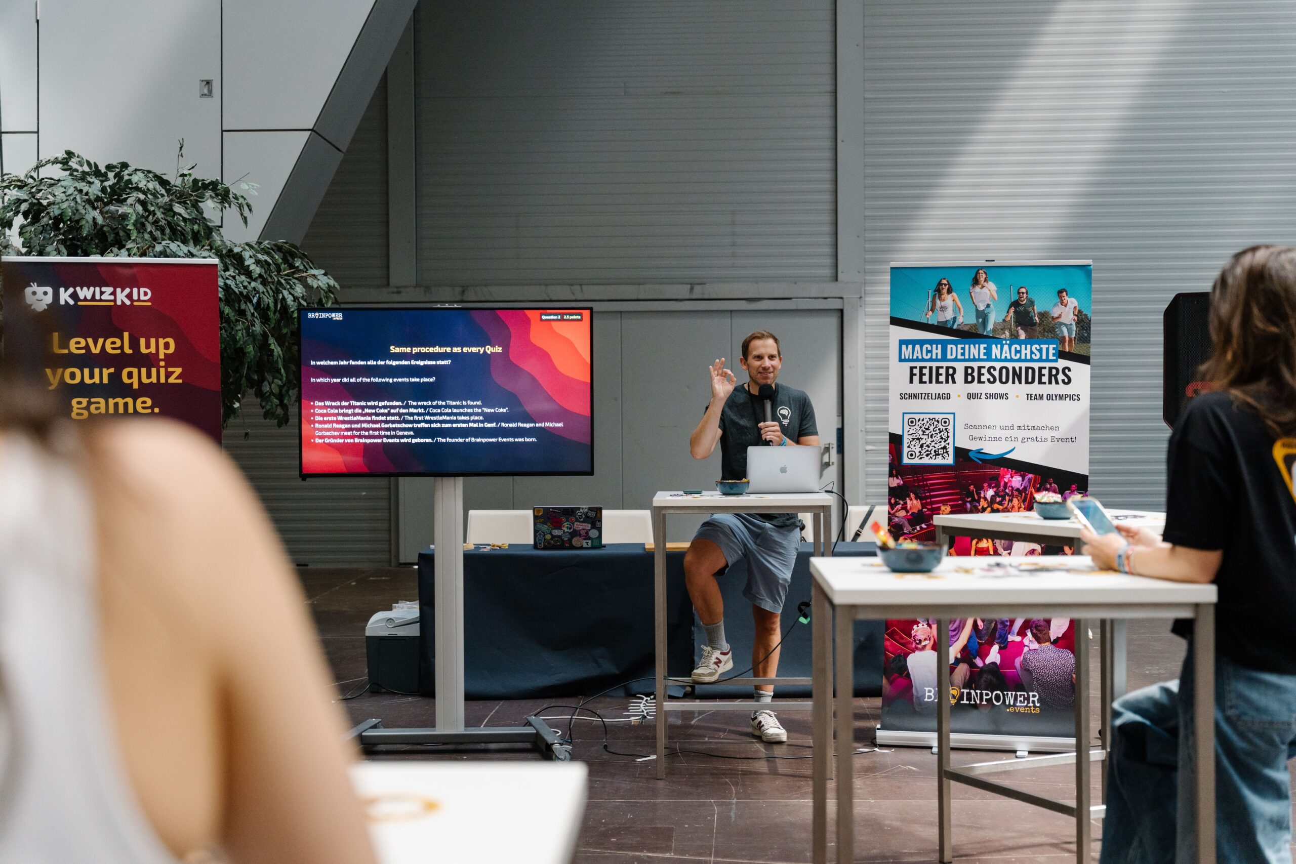 kwizkid-Spielefest-17 Teams rätseln gemeinsam beim Quiz am Spielefest